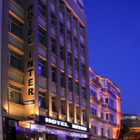 Hotel Inter Стамбул Экстерьер фото